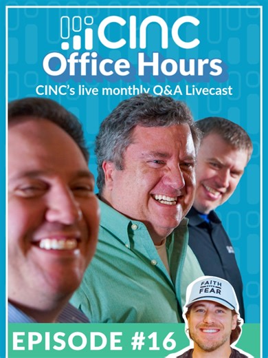 CINC Conversion Specialist @realjohnmarrone joins the Office Hours LiveCast tomorrow at 11 am ET. Register now and send us a question at cinccommunity.com/registerforwebinars. Subscribe to the CINC Office Hours Podcast wherever you get your podcasts. #fyp #realestateexpert #realestateagent