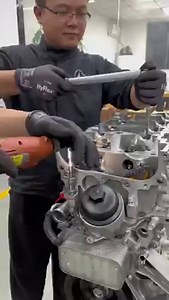 10M views · 106K reactions | Mercedes Benz M264 Engine Assembly Full Process #auto #mechanic #mercedes #automobile #mechanicsteve #m264 #engine | Mechanic Steve | Facebook
