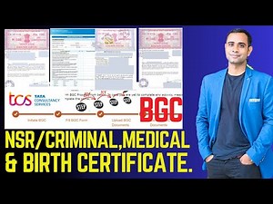 🔥TCS BGC Step-by-Step Process | How to Make NSR, NCA, Birth/Medical Certificate🔥