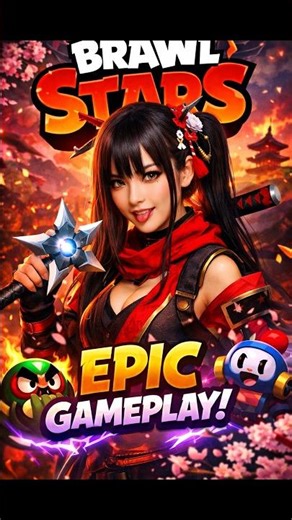 Japanese girl in Brawl Stars #brawlstars #shorts