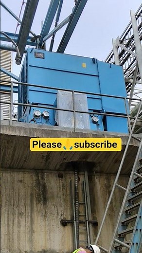 stage_1 fgd booster fan and duct #shortsfeed #engineering #mechanic #mechanical #motor #trending