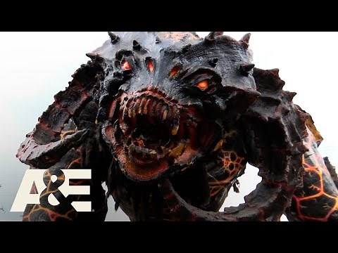 Shipping Wars: Moving a HUGE Monster Sculpture | A&E