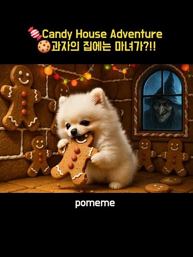 🐶 포밈이의 과자의 집 모험 🍭 Candy House Adventure with Pomeme