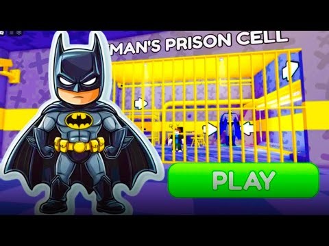 BATMAN’S PRISON RUN !(OBBY)Full video game play #roblox
