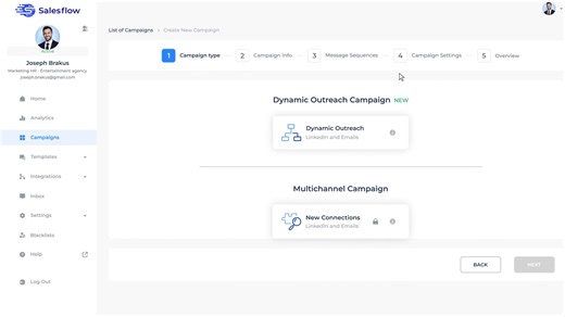 Dynamic Outreach workflow video