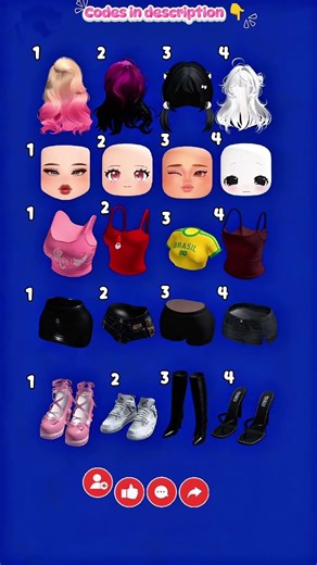 💖Cute Looks 🩷 Roblox outfits #roblox #robloxedit #shorts