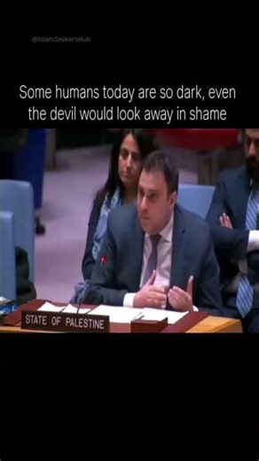 Heartbreaking speech in UN 🇵🇸 #palestine