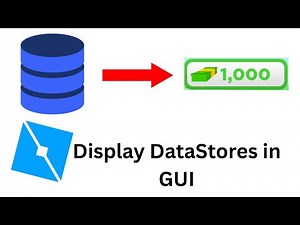 Displaying DataStores in a GUI | Roblox Studio Tutorial