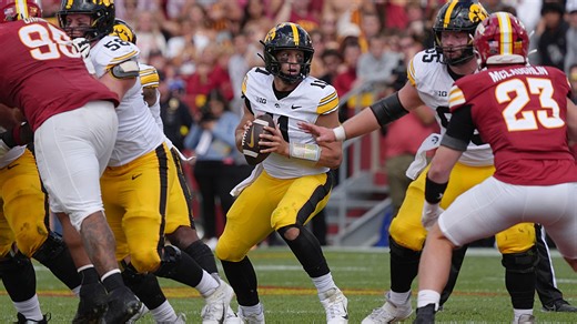 How Iowa football is using RPOs, slow mesh to try to spark Hawkeyes' offense