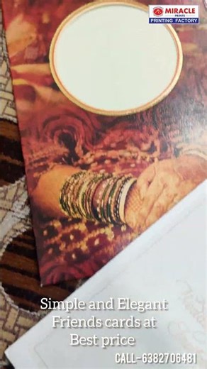 A Elegant simple friends Wedding cards from custom design to affordable printing price