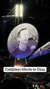 7.9K views · 791 reactions | Coldplay dedicated their show in Nashville to the late Ozzy Osbourne and paid tribute with a cover of Black Sabbath’s “Changes” ❤️ [: TikTok/maloreelewismusic] | MUCH | Facebook