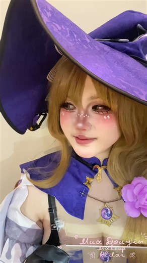 Cosplay makeup for event ai monogatari by arashii project ❤️ #muacosplayindonesia #muacosplay #cosplaymakeup #genshinimpact #cosplayindonesia