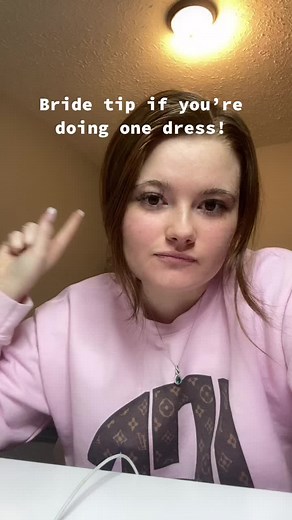 If you’re a bride who decided on only one dress… #weddingtiktok #weddingdress #weddingtipsandtricks