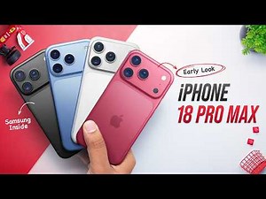 iPhone 18 Pro Max: More Than A Colour Update!
