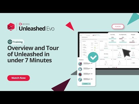 Overview and Tour of Unleashed in Under 7 Minutes | Unleashed Inventory Management Training Academy