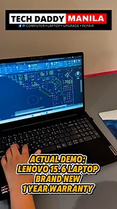153 reactions · 55 comments | ACTUAL DEMO: BRAND NEW LENOVO 15.6 LAPTOP | Tech Daddy Manila | Facebook