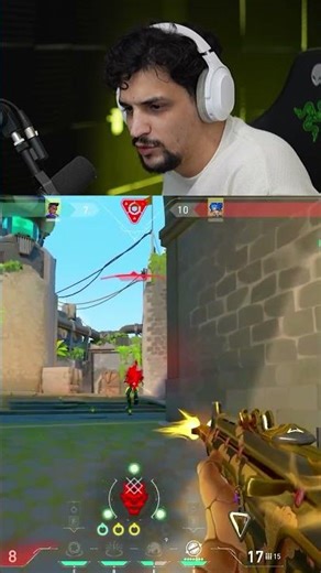 This guy is an E-SPORTS player 😂 #valorant