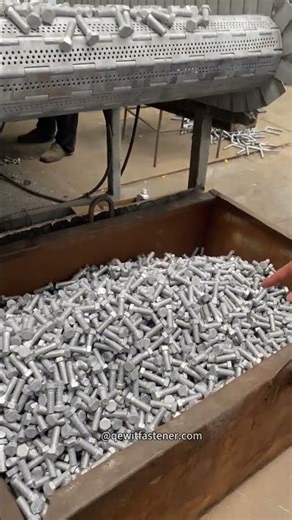 Bolt Optical Sorting — Every Bolt Inspected by Machine #qewitco #b2b #fastener #factory #machine