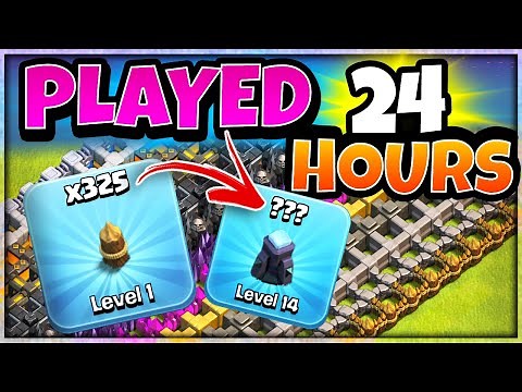 I Spent 24 Hours Upgrading 325 Walls in Clash of Clans