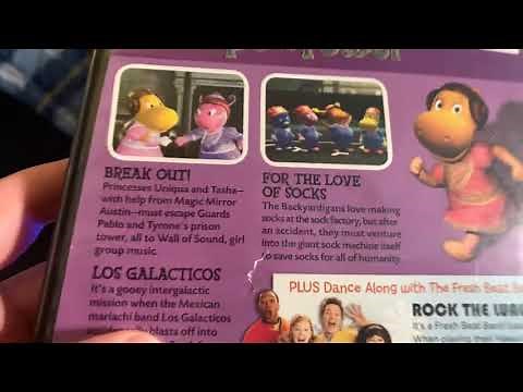 Opening to The Backyardigans Escape From The Tower 2010 DVD