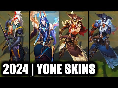 ALL YONE SKINS SPOTLIGHT 2024 | League of Legends