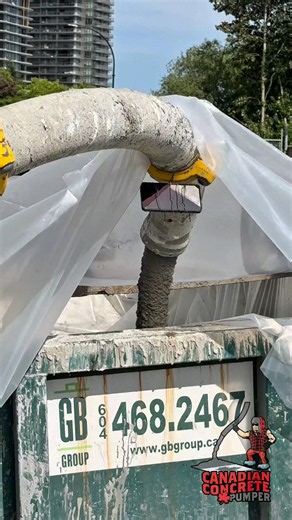 High-Rise Concrete Pumping System Blowdown