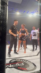 @jamieedenden calling her shot @sara_collinsmma after her TKO victory over Genah Fabian! | Hex Fight Series
