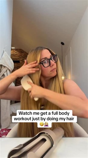 I don’t miss this though. 🤣 #asmr #hair #hairtutorial #hairstyle #hairtok Links up top guys cuz I know you’ll ask x | Alex Murphy