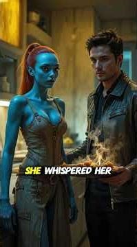 A Hungry Alien Widow Broke Into His Kitchen—But the Human Fed Her Instead#shorts