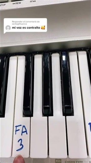 ¿Voz grave? Descubre la tesitura de CONTRALTO 🎹 #shorts #clasesdecanto