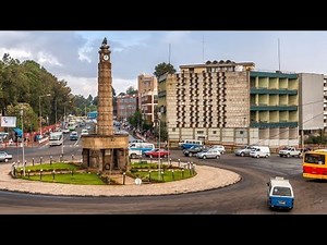 Addis Ababa 2022 , Atobis Tera to Lamberet , Addis Ababa Driving Downtown 2022