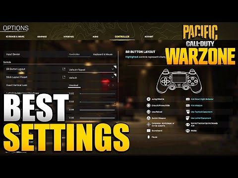 Best Controller Settings for Warzone Pacific | New Settings & Best Practices to Improve Aim