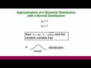 Statistics - Binomial Approximation from Normal
