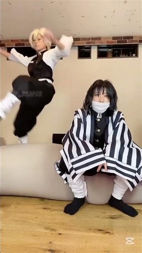 Kny funny and cute moments #cosplay #demonslayer #demon #slayer #kny