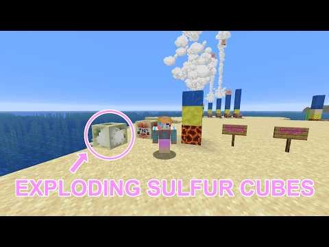 Sulfur Cubes Can Explode: Minecraft 26.2 Snapshot 5
