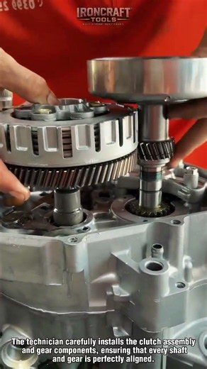 Motorcycle Transmission Assembly #Mechanic #Engineering #Motorcycle