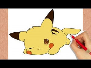 how to draw pikachu kawaii easy [step by step]