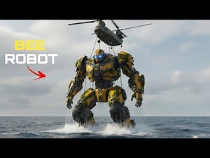 Unbelievable Restoration: GIANT BEE ROBOT Submerged for 50 Years Recovered from the Ocean Floor
