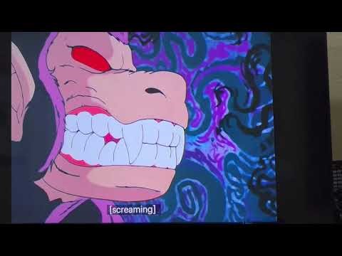 Oozaru becomes Kid Goku