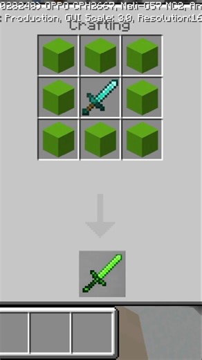 Minecraft Crafting Moment 🎮#minecraft #gaming #shorts