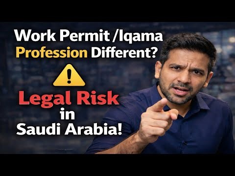 Work Permit Iqama Profession Different KSA Compliance Warning Urdu Hindi Latest Update
