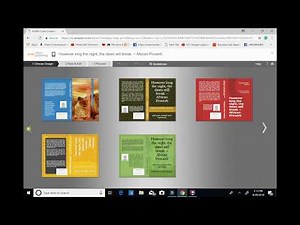 How to make a book cover with Kindle direct publishing, cover creator