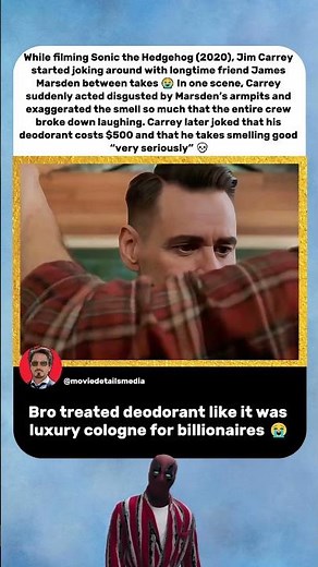 Jim Carrey Roasted James Marsden’s Armpits 😂 | Sonic the Hedgehog (2020)