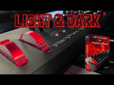 LIGHT & DARK Sound Bank for PROPHET 08 - PROPHET REV 2 🔥🔥🔥 #synth #davesmith #sequential #prophet