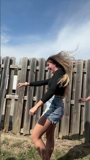 We almost got hit by a car/dancing with caydence/wind+hair=😒
