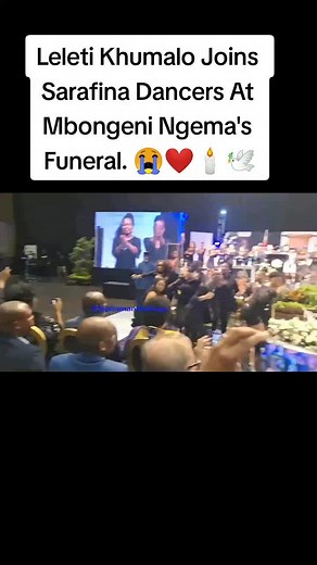 This Was Beautiful To Watch ❤️🕯️ Rest Easy Ntate #mbongeningema #fyp #nobledhlamini #viral #funeral #sarafina ❤️❤️