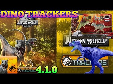 Jurassic World DINO TRACKERS 2023 Facts App Scan Codes All Dinosaurs Tyrannosaurus Rex Juvenile