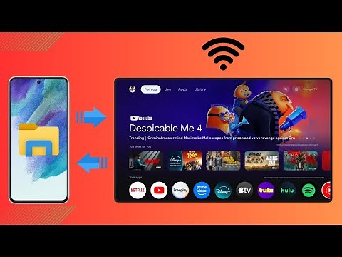 How To Send Files From Phone To Android TV | Android TV Box Wirelessly