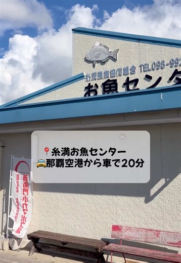 1gでも多く食べたい！沖縄最強の海鮮コスパ 🐟✨ 糸満お魚センターが天国すぎた…🤤 好きなネタを1個単位で選んで、自分だけの「最強海鮮丼」が作れちゃう！ ぷりっぷりの生牡蠣に、脂の乗った大トロ、沖縄ならではのイラブチャーも。 １つ300円〜1000円くらいが大体の相場だった！小皿がいっぱい並んでて、気づいたらトレイが山盛り（笑） 那覇空港から車で20分だから、到着直後か帰る直前に行くのがおすすめ！ 📍糸満漁業協同組合 お魚センター #沖縄グルメ #沖縄観光#沖縄グルメ #沖縄 #糸満お魚センター