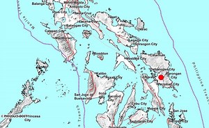 Magnitude 5.6 na lindol tumama sa Samar